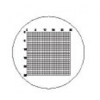 网格测量分划板 网格尺25x25 DIV=0.2