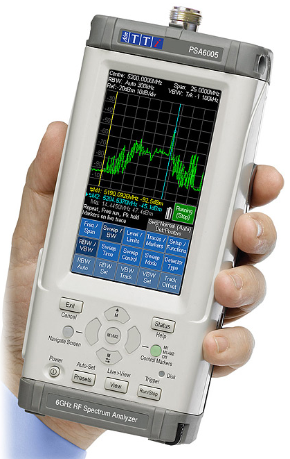 手持RF频谱分析仪（PSA3605）