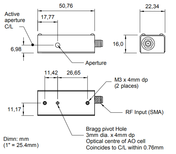 声光频移器（FS1303A-T150S-1）